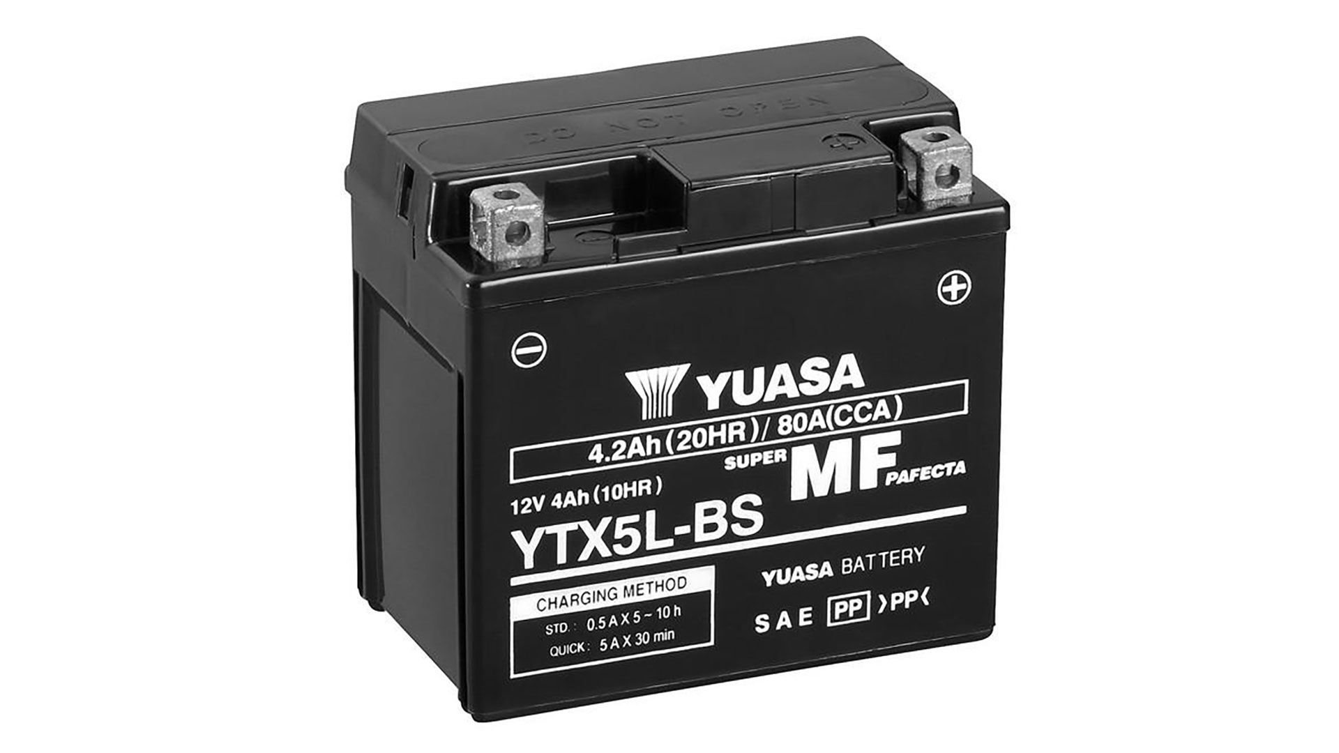  YTX5L-BS (CP) 12V Yuasa MF VRLA Battery 