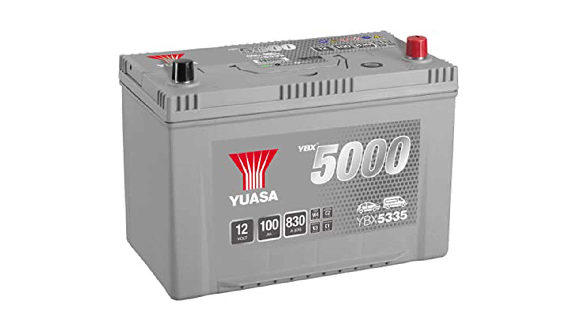  YBX5335 12V 100Ah 830A Yuasa Silver High Performance Battery 