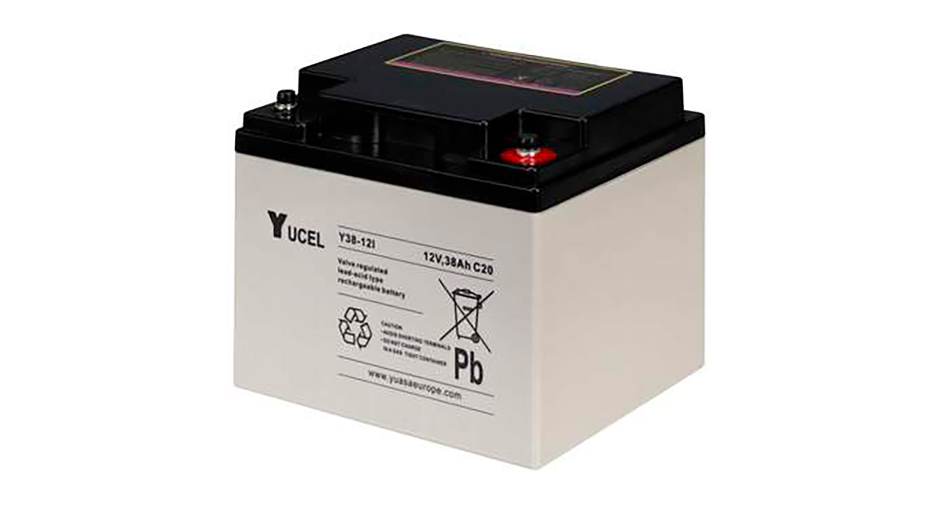 Yuasa 38Ah 12V Sealed Lead Acid Yucel Battery