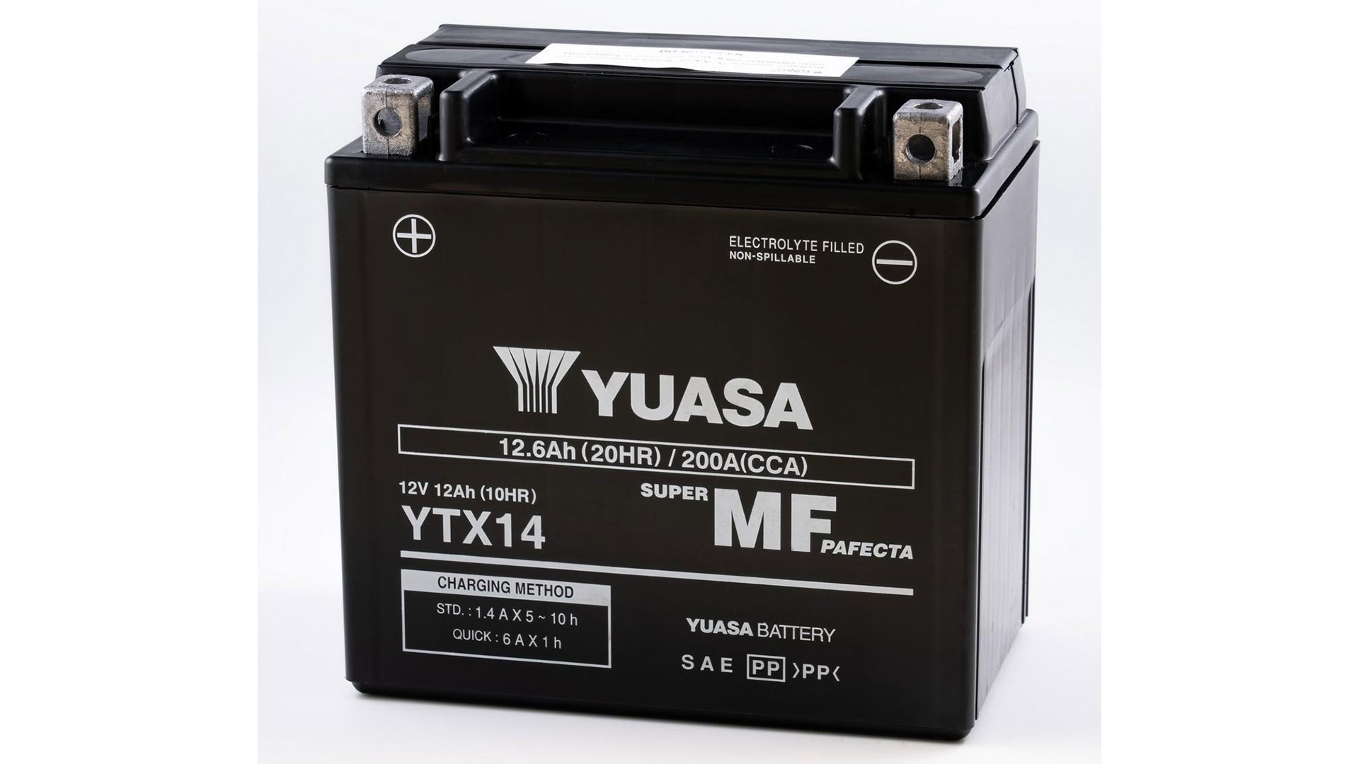  YTX14-BS (CP) 12V Yuasa MF VRLA Battery 