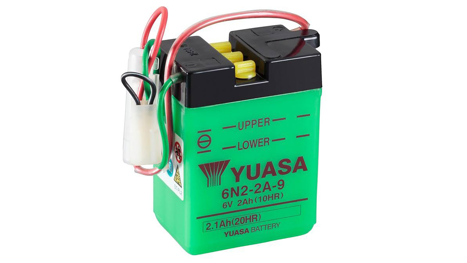  6N2-2A-9 (DC) 6V Yuasa Conventional Battery 