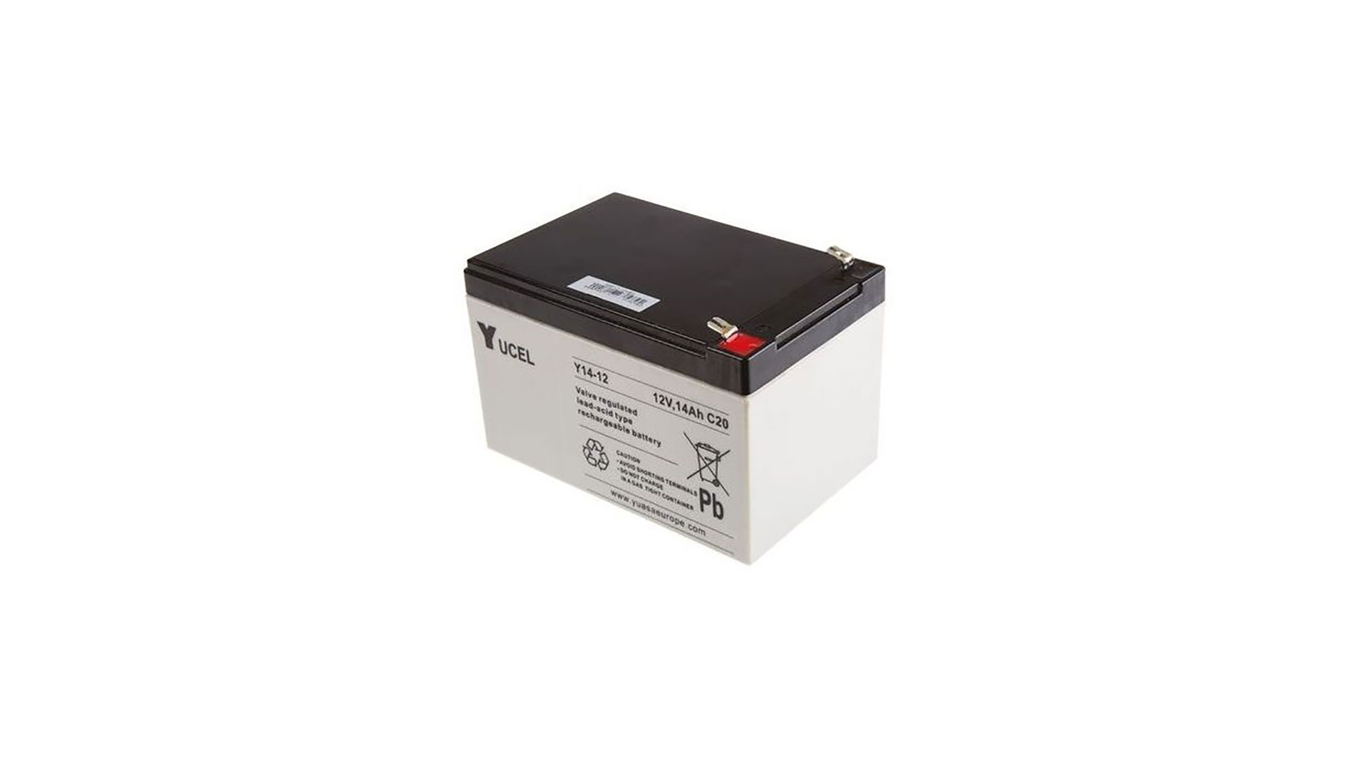  Yuasa 14Ah 12V Sealed Lead Acid Yucel Battery 