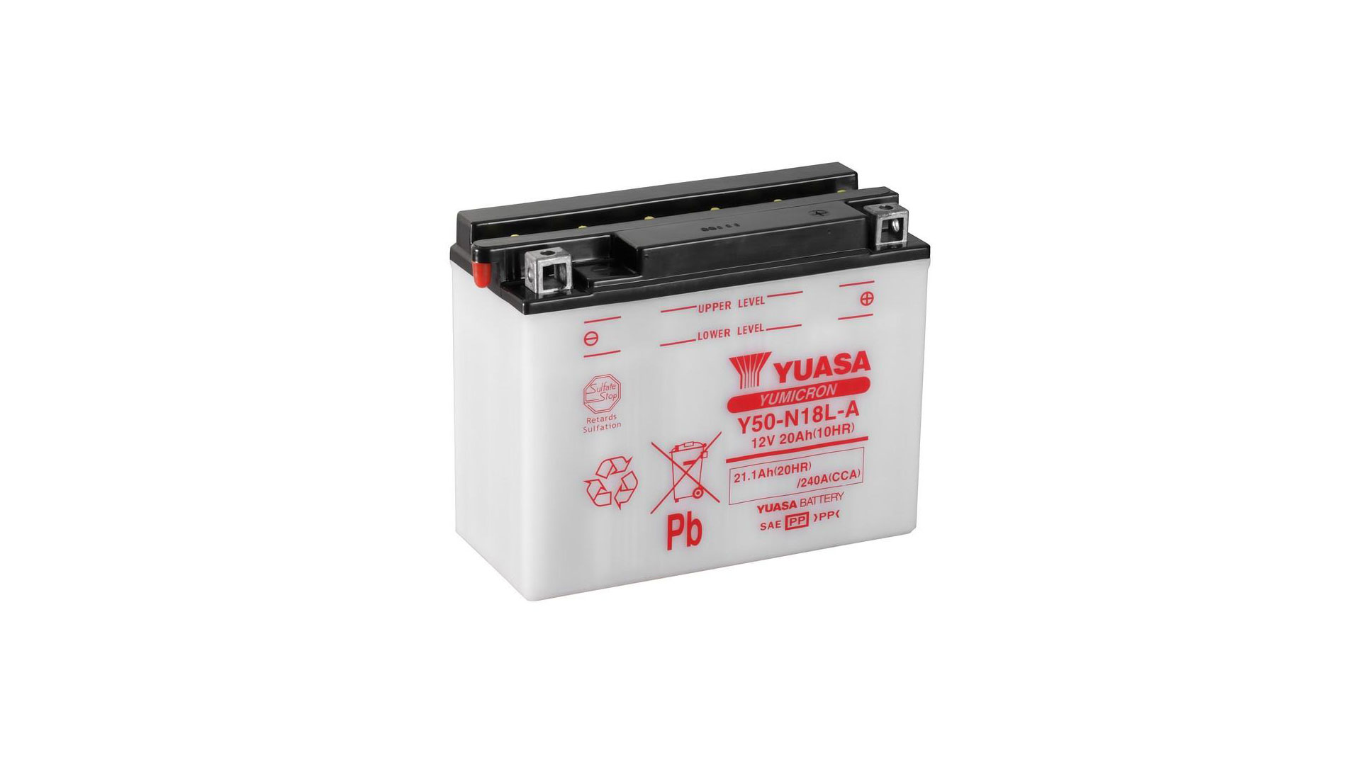  Y50-N18L-A (CP) 12V Yuasa YuMicron Battery 