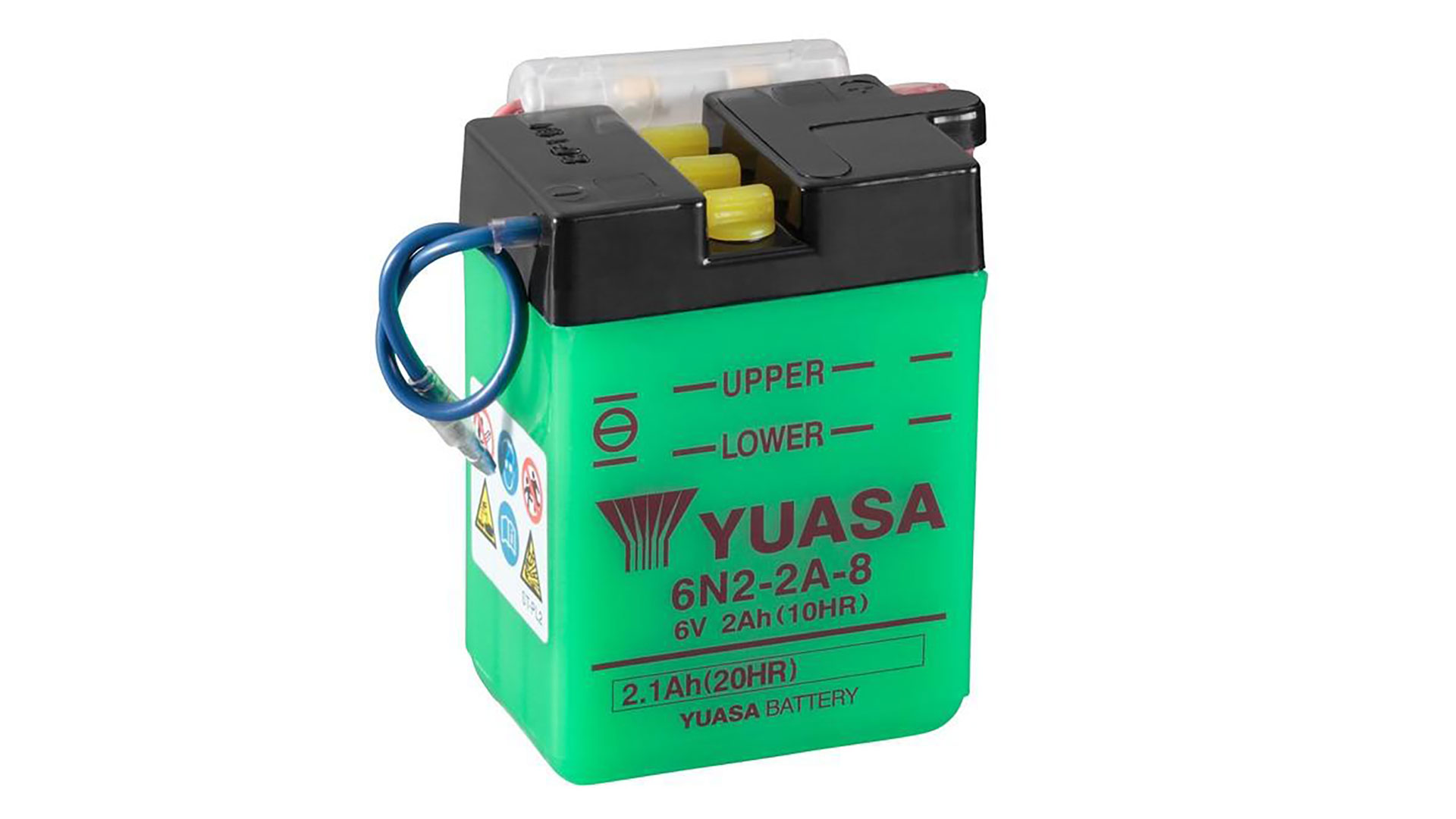  6N2-2A-8 (DC) 6V Yuasa Conventional Battery 