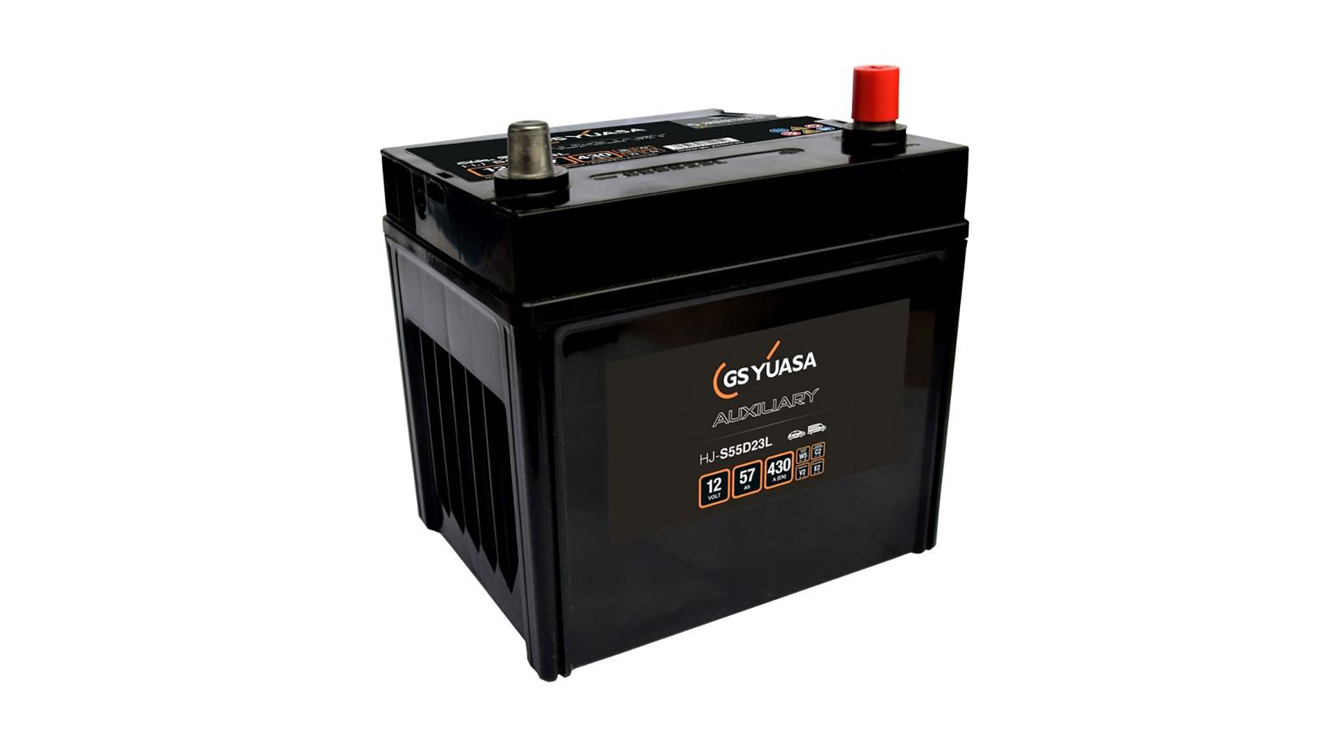  HJ-S55D23L GS Yuasa Auxiliary AGM Battery 