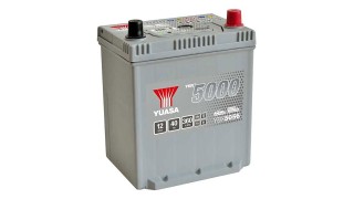 YBX5056 12V 40Ah 360A Yuasa Silver High Performance Battery