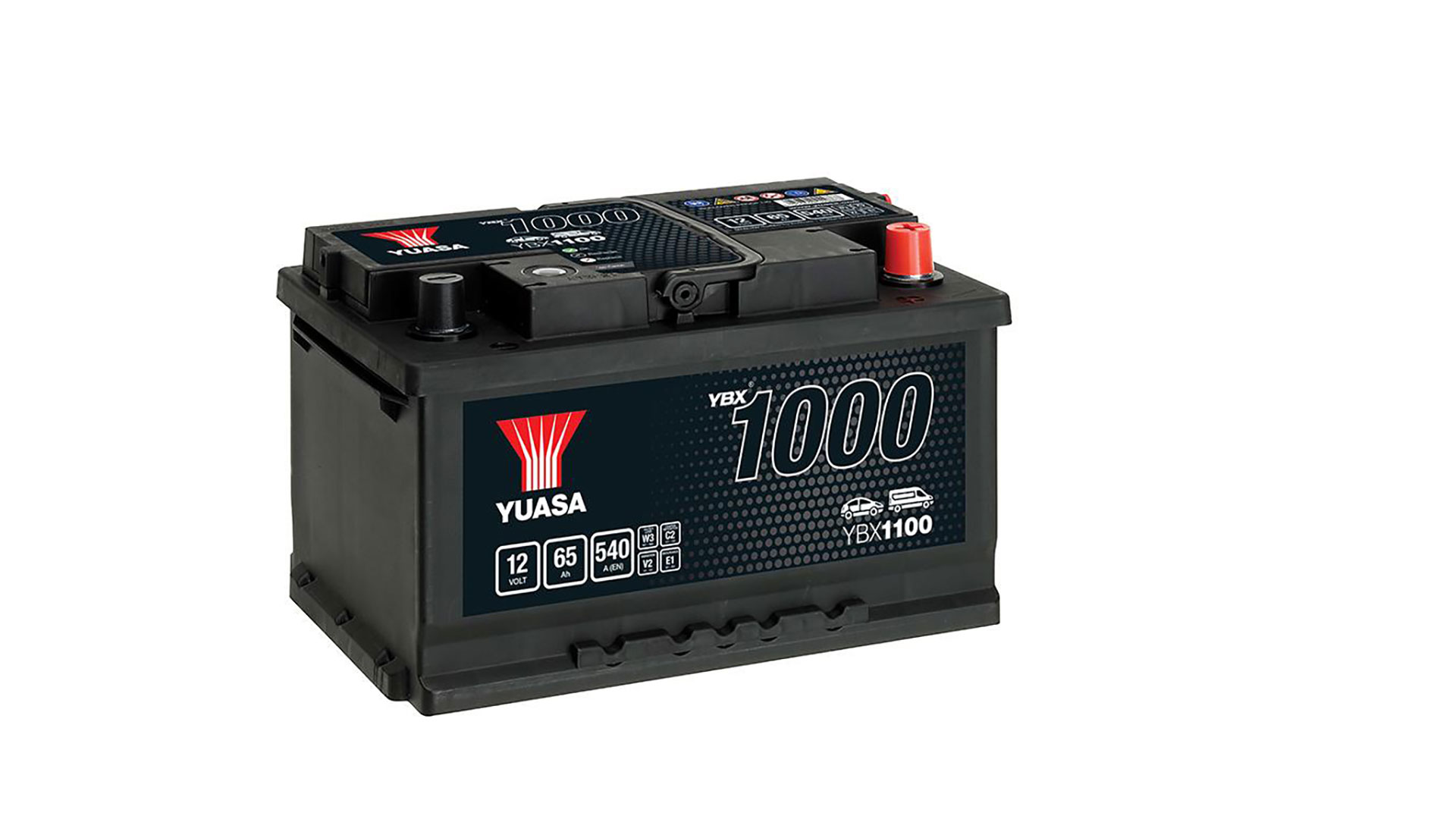  YBX1100 12V 65Ah 540A Yuasa Battery 