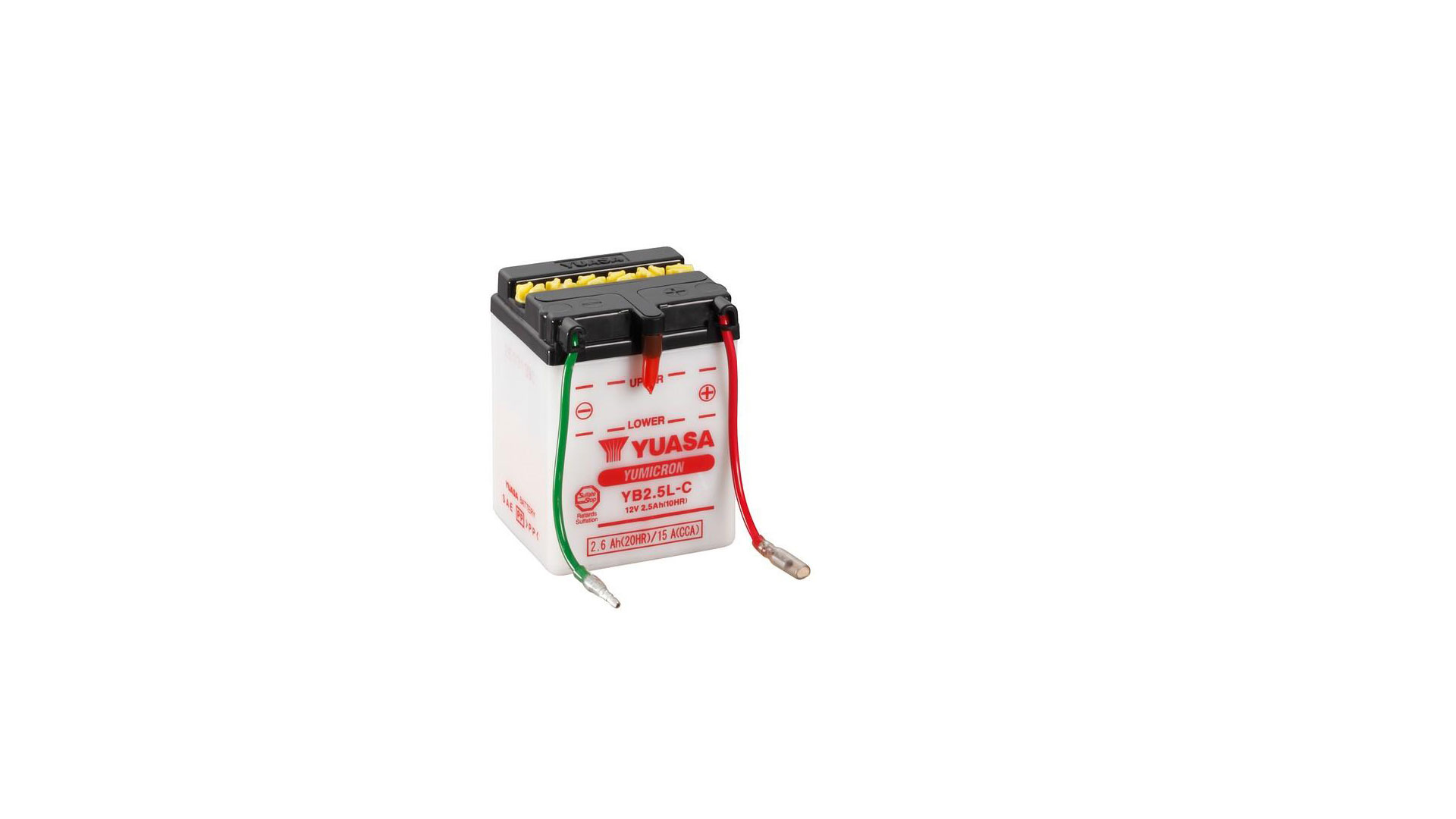  YB2.5L-C (DC) 12V Yuasa YuMicron Battery 