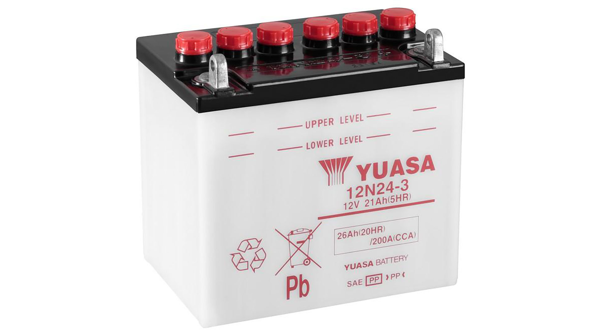  12N24-3 (DC) 12V Yuasa Conventional Battery 