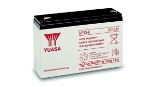 NP12-6 (6V 12Ah) Yuasa General Purpose VRLA Battery