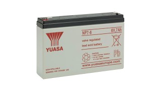 NP7-6 (6V 7Ah) Yuasa General Purpose VRLA Battery