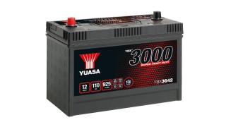 YBX3642 12V 110Ah 925A Yuasa Super Heavy Duty SMF Battery