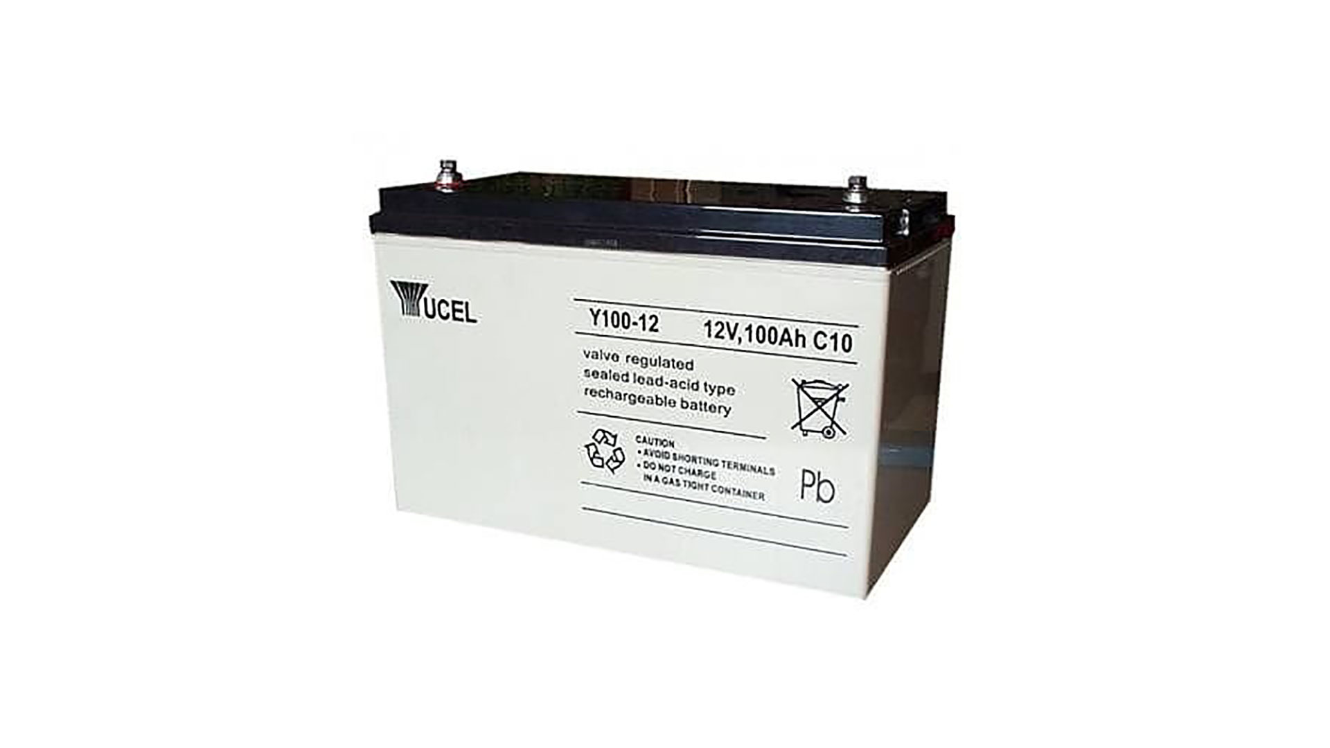  Yuasa 100Ah 12V Valve Regulated Lead Acid Battery 