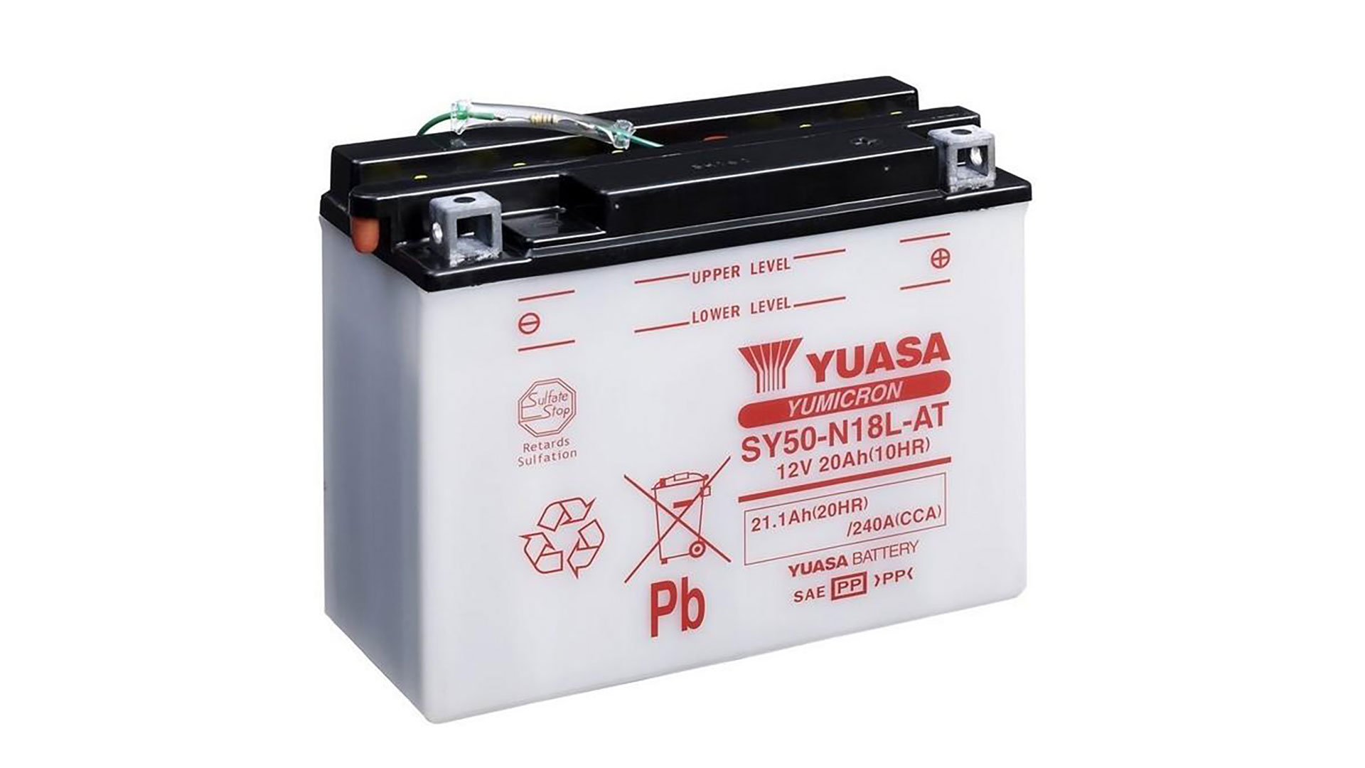  SY50-N18L-AT (CP) 12V Yuasa YuMicron Battery 