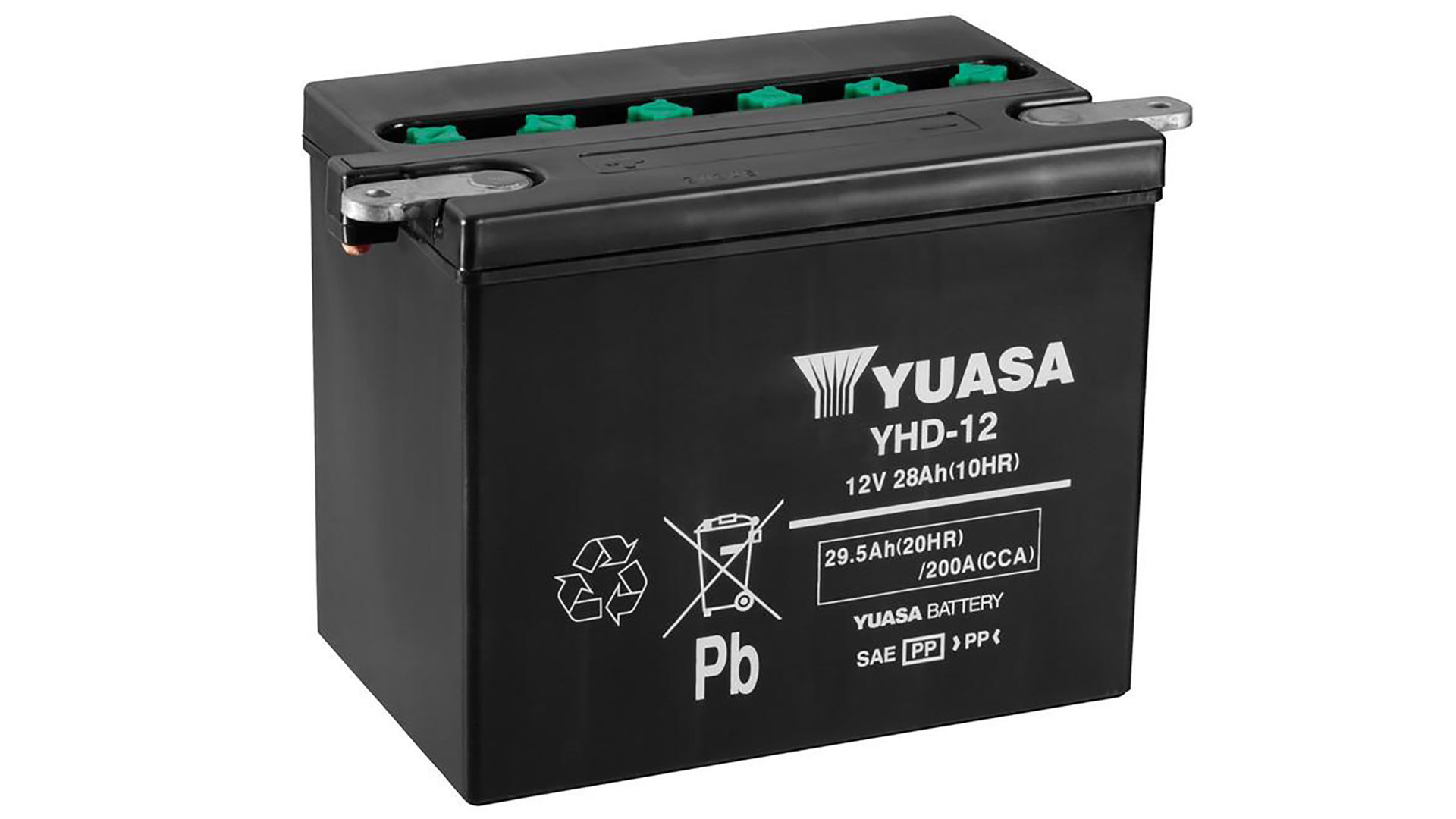  YHD-12 (DC) 12V Yuasa Conventional Battery 