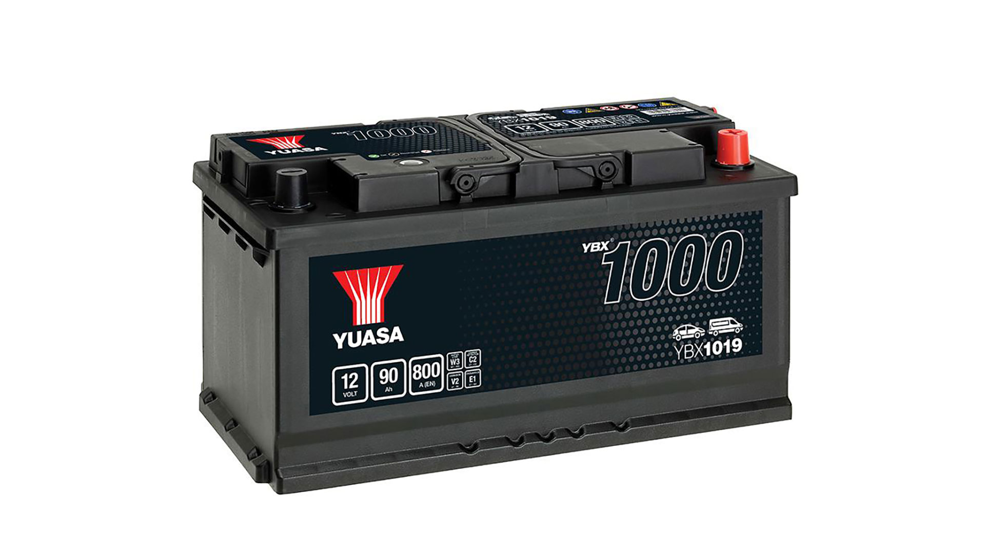  YBX1019 12V 90Ah 800A Yuasa Battery 