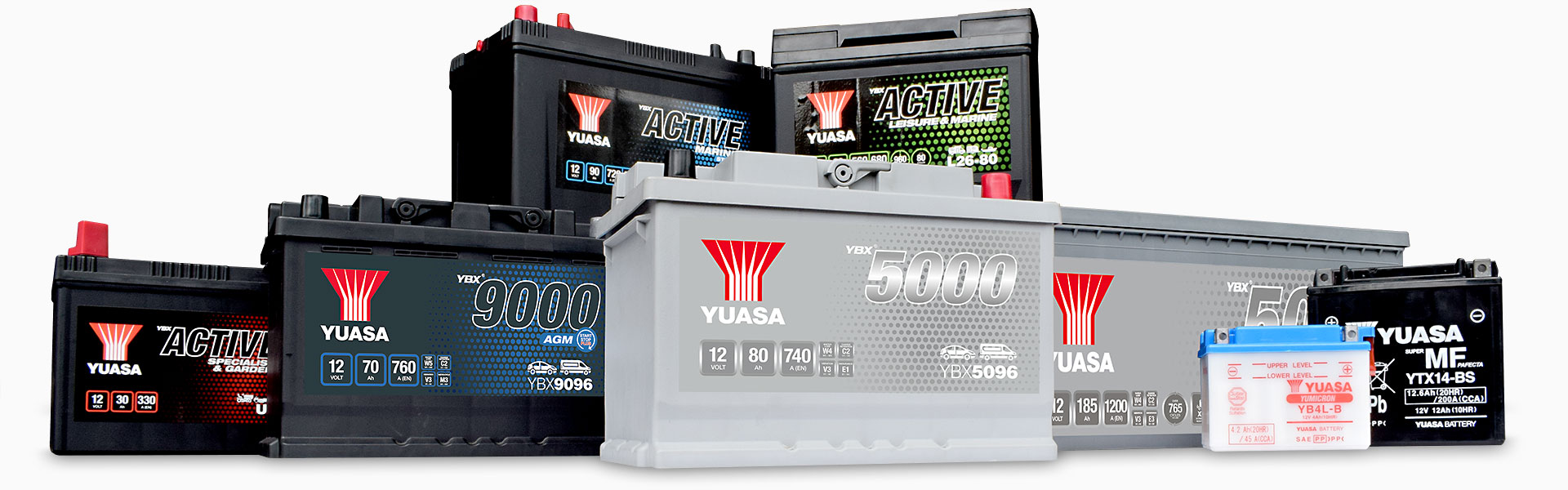  YBX9000 AGM Batteries 
