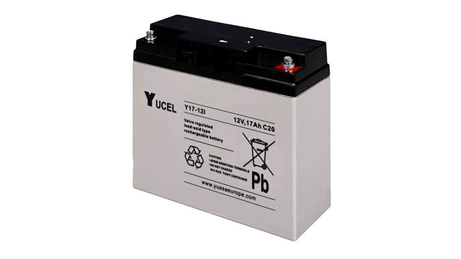  Yuasa 17Ah 12V Sealed Lead Acid Yucel Battery 