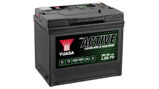 YBXL26R-070 12V 70Ah 480A Yuasa Active Leisure Battery